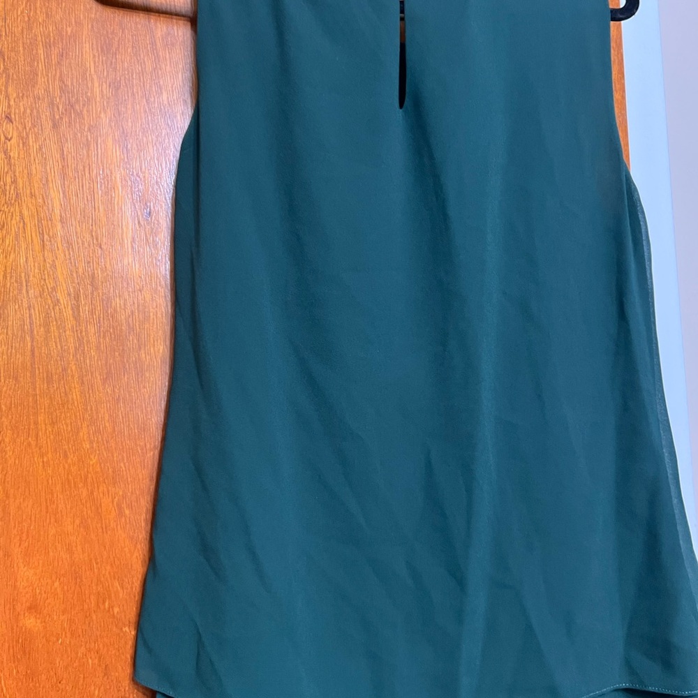 Green ruffled NWT size 8 Ralph Lauren dress. - Picture 3 of 6